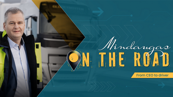 Mindaugas on the Road Campaign Visual 1